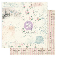 Prima Marketing French Blue 12x12 Inch Paper Pad (999773)